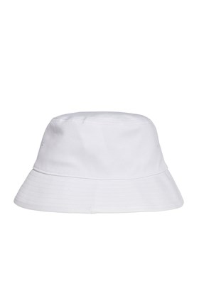 Chapeu Bucket Hat Adidas Trefoil Branco/Preto