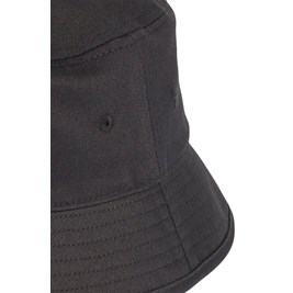 Chapeu Bucket Hat Adidas Trefoil Preto/Branco