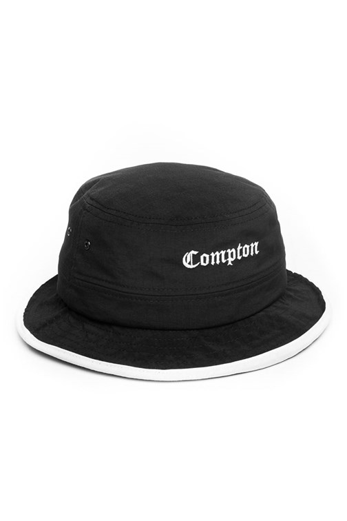 Chapeu Bucket Hat STARTER Compton Preto/Branco