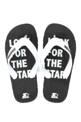Chinelo de Tira Starter Shape Look For The Star Preto Chinelo de Tira Starter Shape Look For The Star Preto