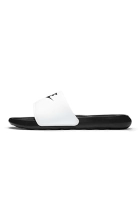 Chinelo Nike Victori One Masculino Branco/Preto