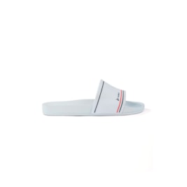 Chinelo Slide Rider Full 86 Branco/Azul