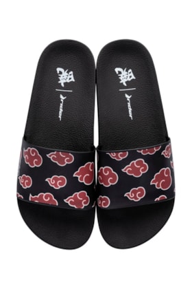 Chinelo Slide Rider Full 86 Naruto Akatsuki Preto/Vermelho Chinelo Slide Rider Full 86 Naruto Akatsuki Preto/Vermelho