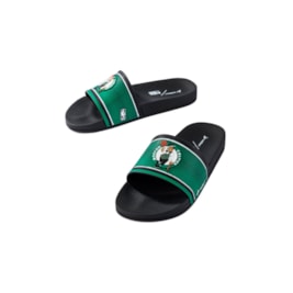 Chinelo Slide Rider Full 86 NBA Boston Celtics Preto/Verde