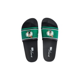 Chinelo Slide Rider Full 86 NBA Boston Celtics Preto/Verde