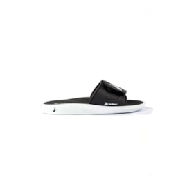 Chinelo Slide Rider Infinity Fuse Preto/Branco