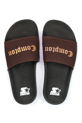 Chinelo Slider Starter Compton Marrom Chinelo Slider Starter Compton Marrom