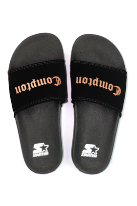 Chinelo Slider Starter Compton Preto Chinelo Slider Starter Compton Preto