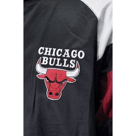 Conjunto NBA Jaqueta e Calça Chicago Bulls Preto