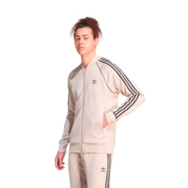Jaqueta Adidas Adicolor Classics SST Bege/Preto