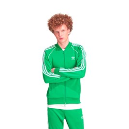 Jaqueta Adidas Adicolor Classics SST Verde/Branco