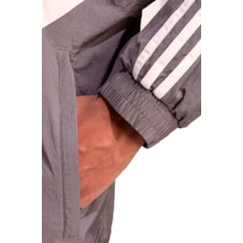 Jaqueta Adidas Real Madrid Originals Track Top Cinza/Branco