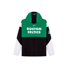Jaqueta Approve Corta Vento Anorak X NBA Celtics Verde/Branco/Preto