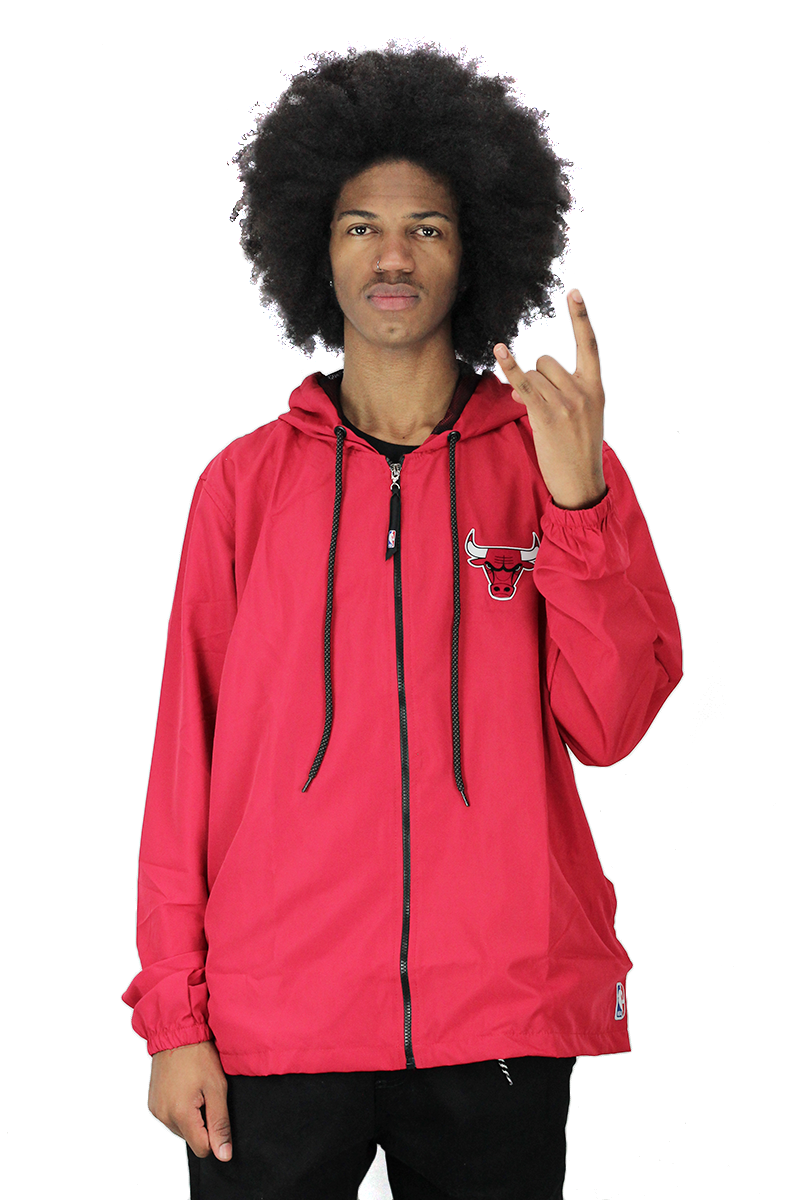 blusa corta vento chicago bulls