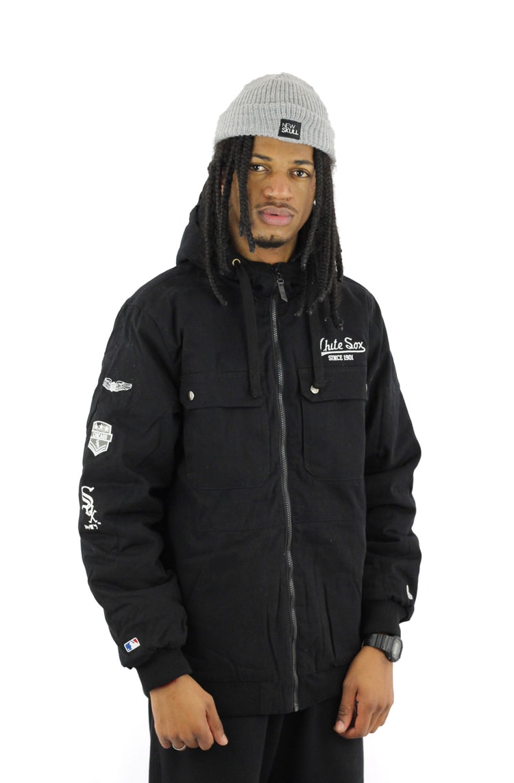white sox moletom com capuz nike