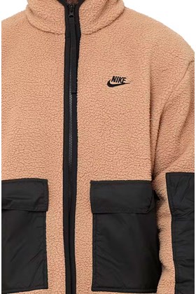 Jaqueta Nike Sportswear NSW Sherpa Masculino Marrom