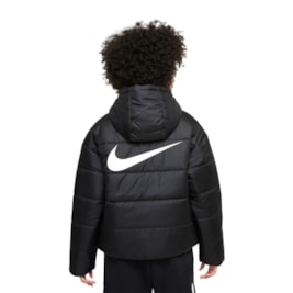 Jaqueta Nike Sportswear Therma-FIT Repel Classic Feminina Preto/Branco