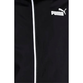 Jaqueta PUMA Corta Vento ESS Solid Masculina Preta/Branco