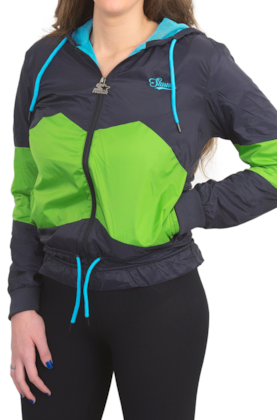 JAQUETA STARTER CORTA VENTO CAPUZ FEMININO AZUL JAQUETA STARTER CORTA VENTO CAPUZ FEMININO AZUL
