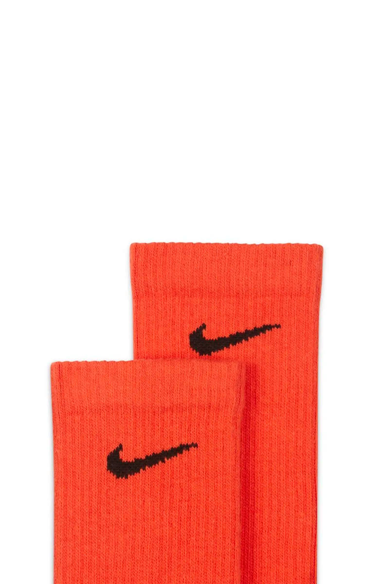 Meia nike sale laranja