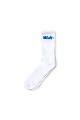 Meia Socks Sufgang 4-40 Branco/Azul