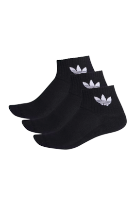 Meias Adidas Mid Ankle Preto