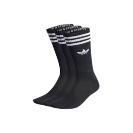 Meias Adidas Trefoil 3 Pares Preto