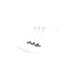 Meias Adidas Trefoil Soquete 3 Pares Branco