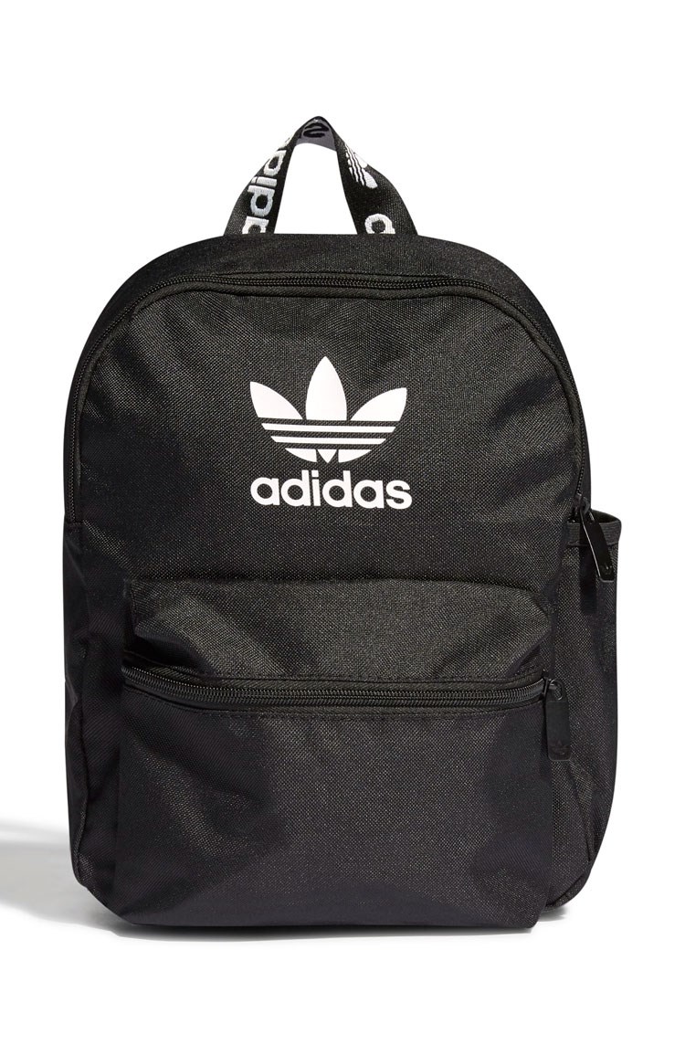 Mochila Adidas Pequena Adicolor Preto Branco NewSkull