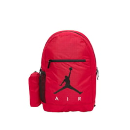 Mochila Jordan Air School com Estojo Vermelho