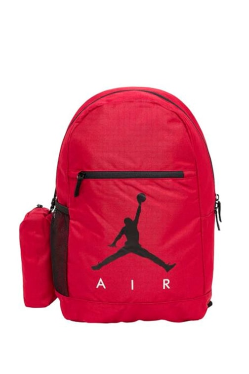 Mochila Jordan Air School com Estojo Vermelho