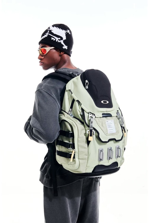 Mochila Piet x Oakley Kitchen Sink Backpack Verde/Preta