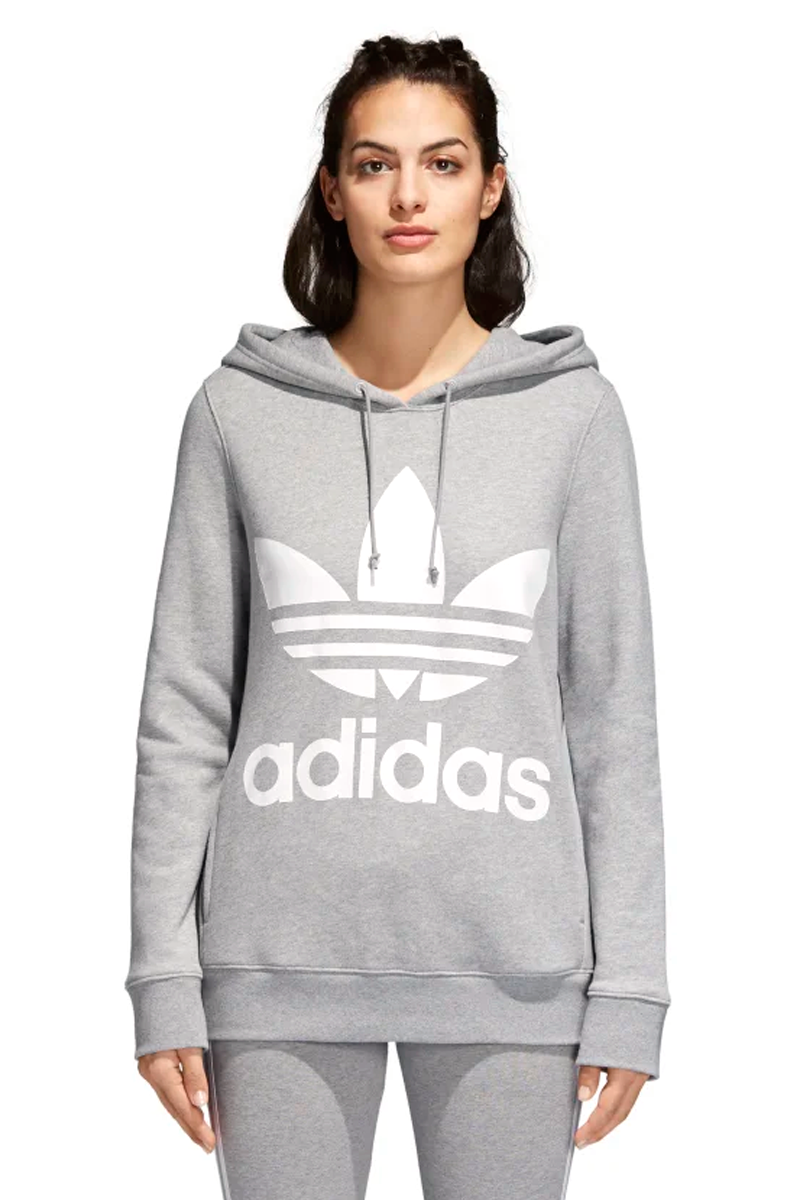 Moletom feminino best sale adidas branco