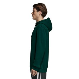 Moletom Adidas Capuz Warm-Up Trefoil Verde