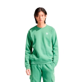 Moletom Adidas Trefoil Essentials Verde