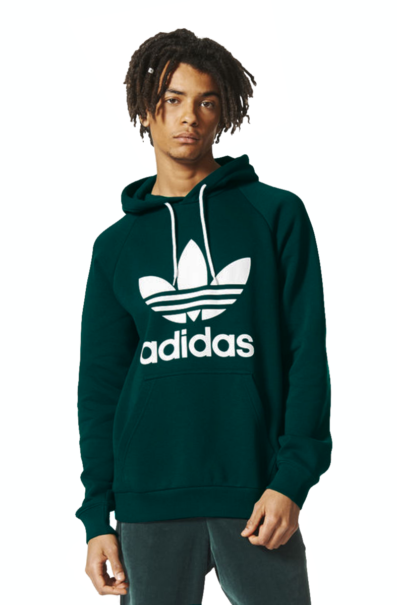 green moletom com capuz adidas