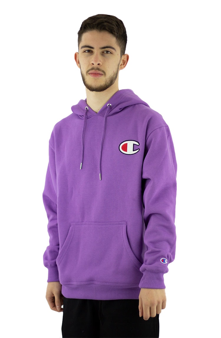 purple champion moletom com capuz mens