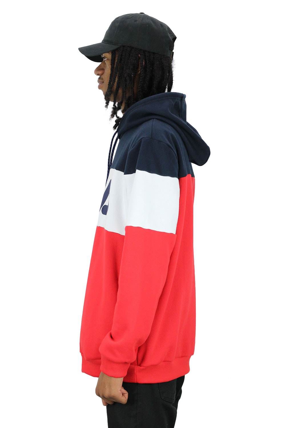 fila block moletom com capuz