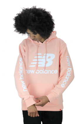 Moletom New Balance Canguru Capuz Rosa Moletom New Balance Canguru Capuz Rosa