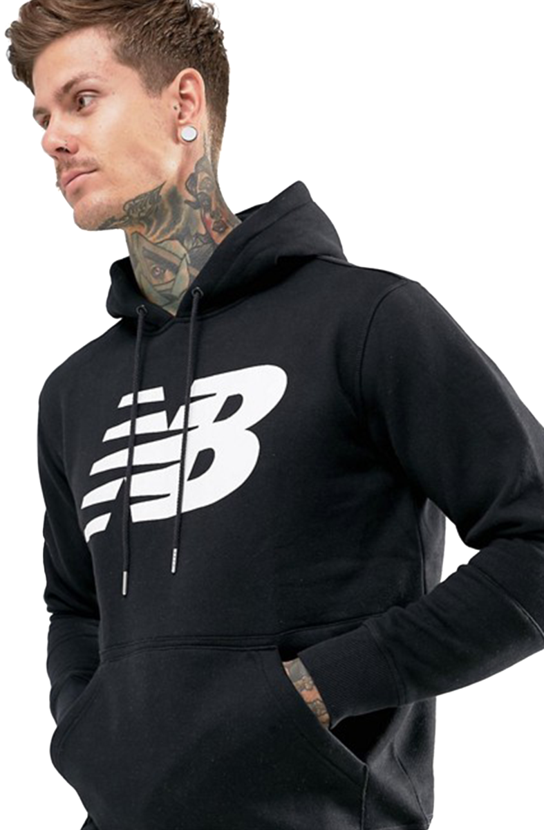 new balance pullover moletom com capuz