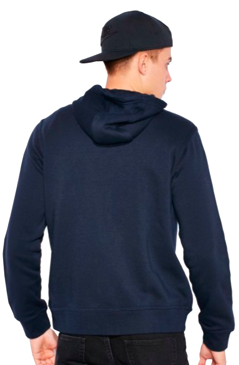 full zip club fleece moletom com capuz