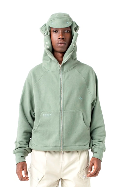 Moletom PACE X-phora Hoodie Pale Green Verde