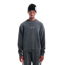 Moletom Piet x Oakley Icons Crewneck Preto Desbotado