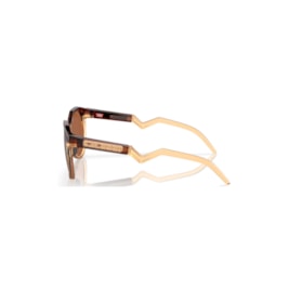 Óculos de Sol Oakley Kylian Mbappé Signature Series HSTN Dourado/Marrom