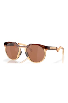 Óculos de Sol Oakley Kylian Mbappé Signature Series HSTN Dourado/Marrom