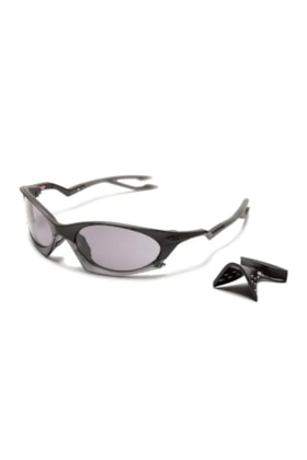 Óculos de Sol Oakley Plantaris Matte Black Prizm Grey Preto