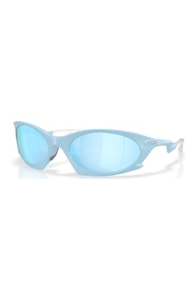 Óculos de Sol Oakley Plantaris Matte Stonewash Prizm Deep Water Azul