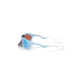 Óculos de Sol Oakley Plantaris Matte Stonewash Prizm Deep Water Azul