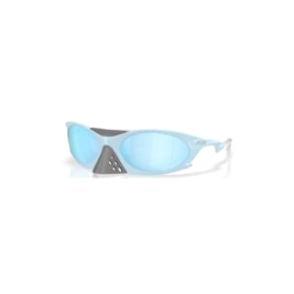 Óculos de Sol Oakley Plantaris Matte Stonewash Prizm Deep Water Azul