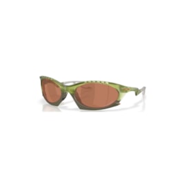 Óculos de Sol Oakley Plantaris Matte Transparent Fern Prizm Tungsten Verde